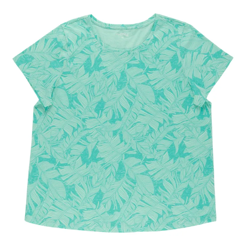 lily morgan Women's Plus Crew Neck T-Shirt sold by Giant Tiger