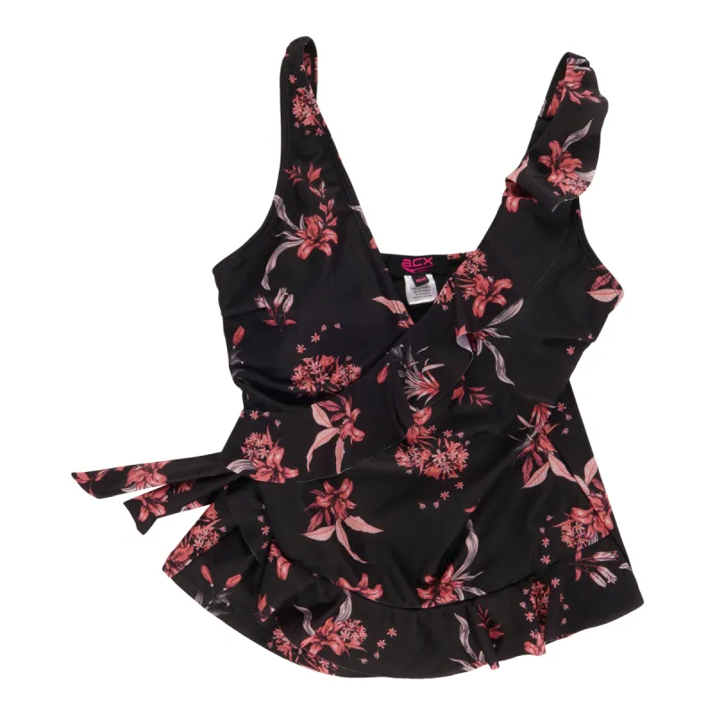 ACX Active Women's Coral Floral Tankini Top sold by Giant Tiger