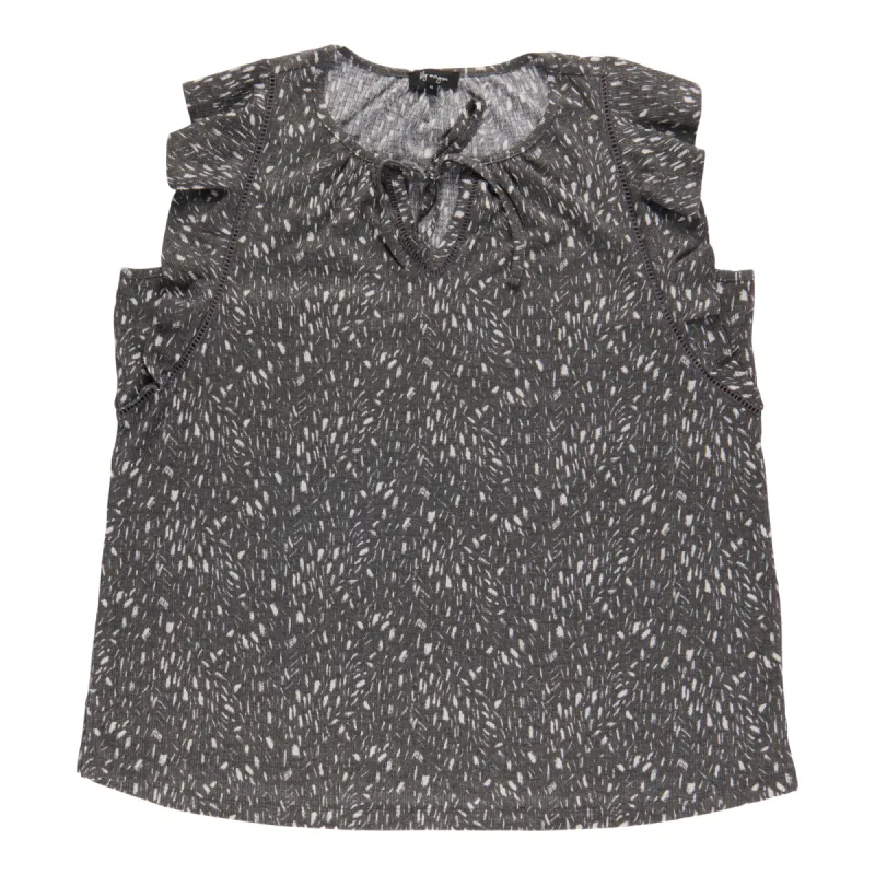 lily morgan Women's Plus V-Neck Ruffle Sleeve Camisole sold by Giant Tiger