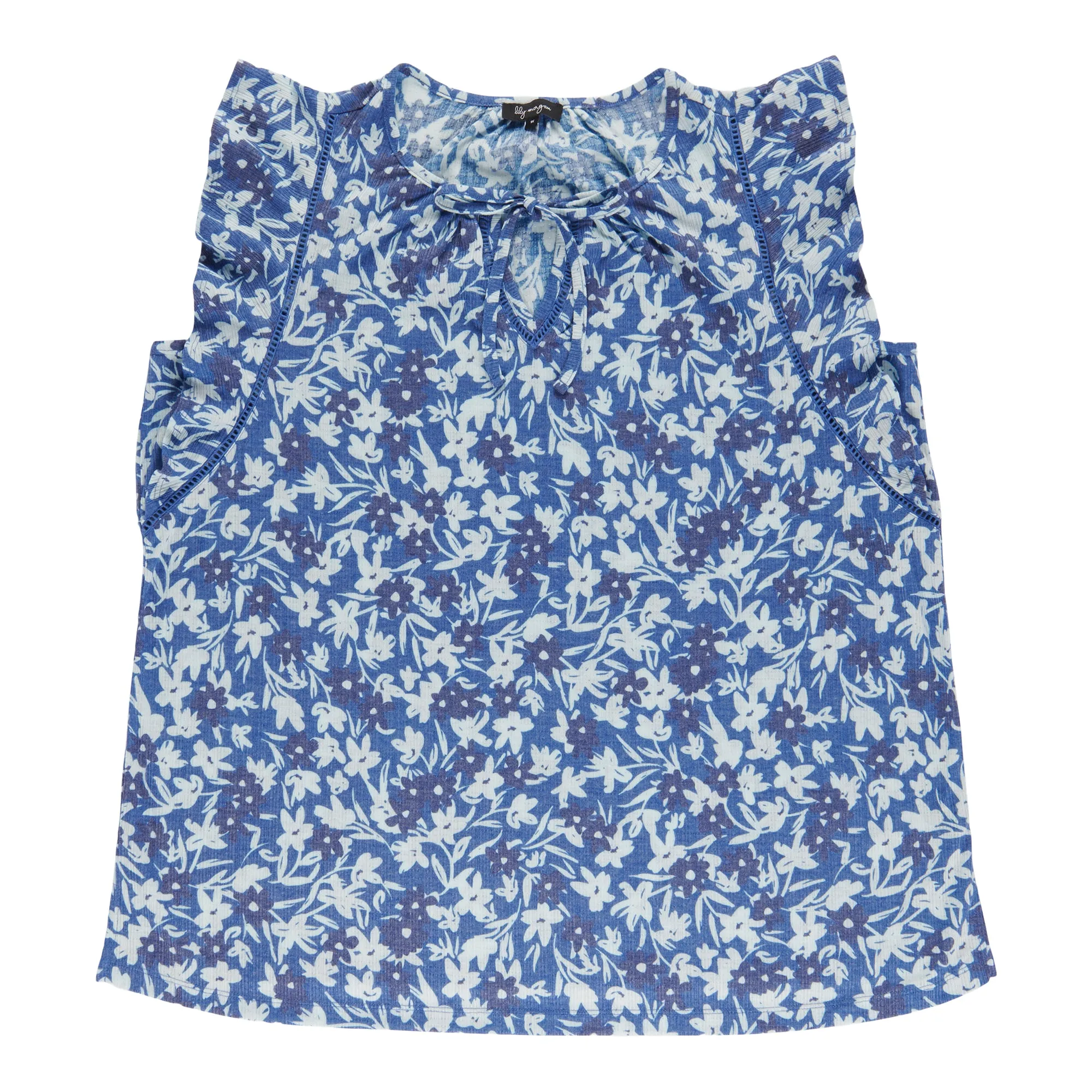 lily morgan Women's Plus V-Neck Ruffle Sleeve Camisole sold by Giant Tiger product image thumbnail 2