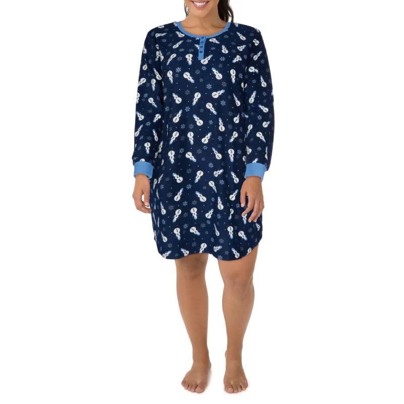 Carisma Women's Plus Micro-Polar Sleepshirt sold by Giant Tiger