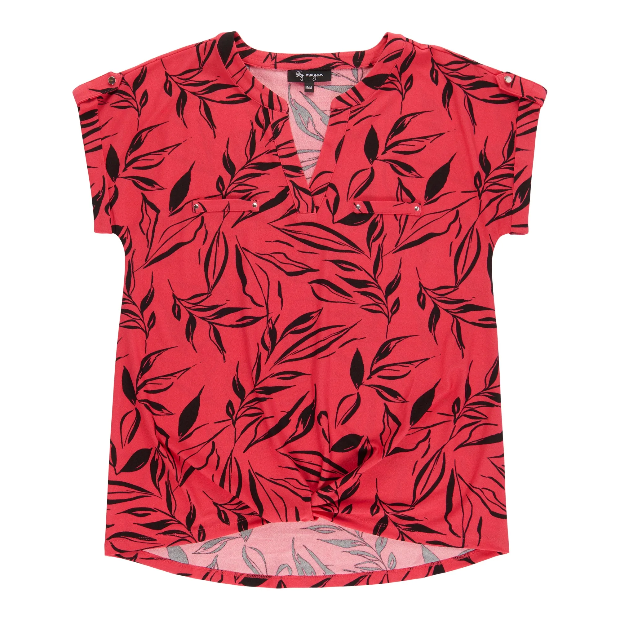 lily morgan Women's V-Neck Fold Over Detail Blouse sold by Giant Tiger product image thumbnail 3