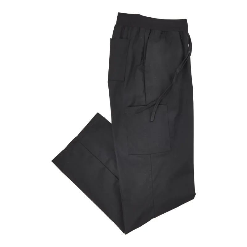 Options Women's Scrub Pants with Side Cargo Pockets, Black sold by Giant Tiger