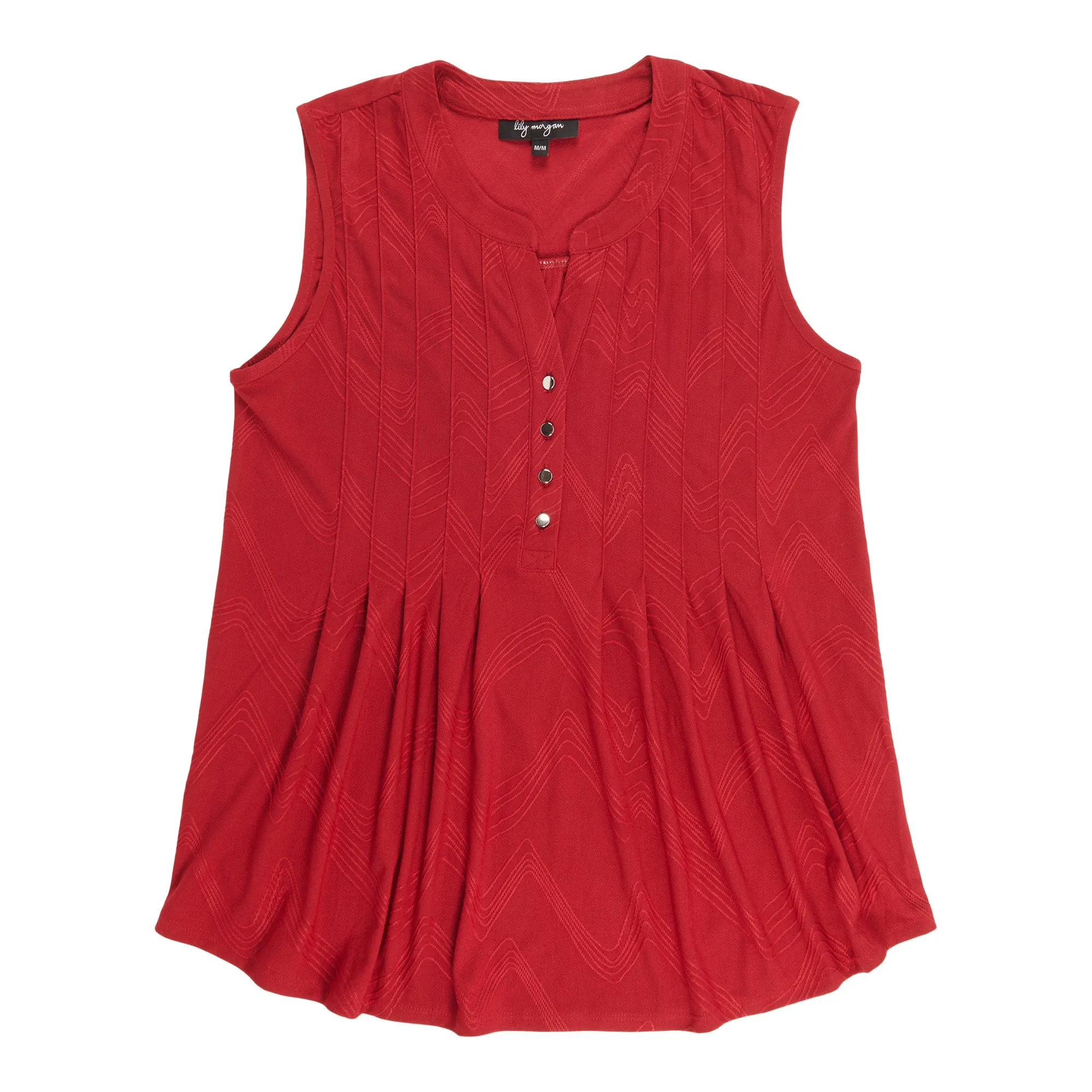 lily morgan Women's Sleeveless Pintuck Top sold by Giant Tiger product image thumbnail 2