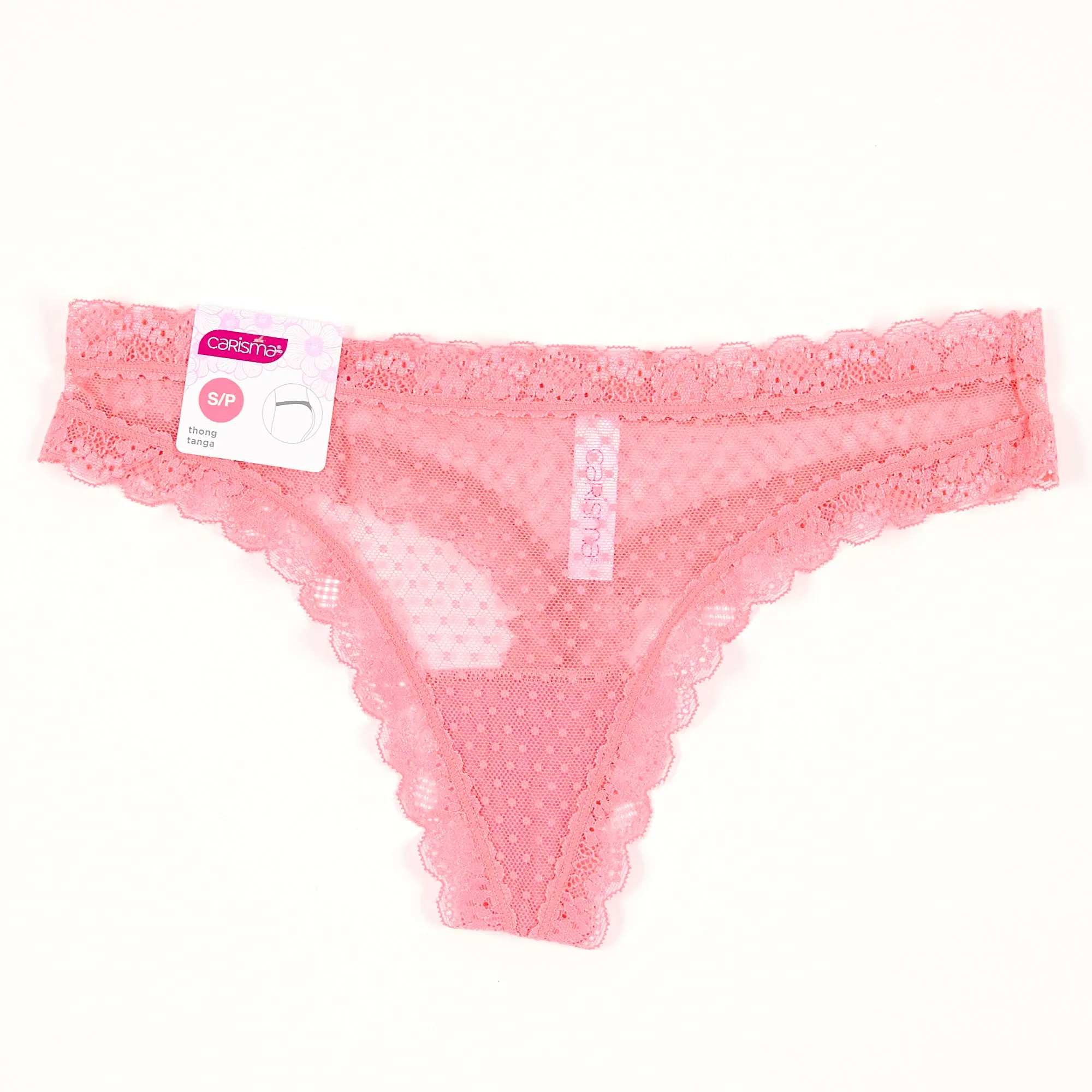 Carisma Women's Mesh Dotted Print Thong sold by Giant Tiger product image thumbnail 2