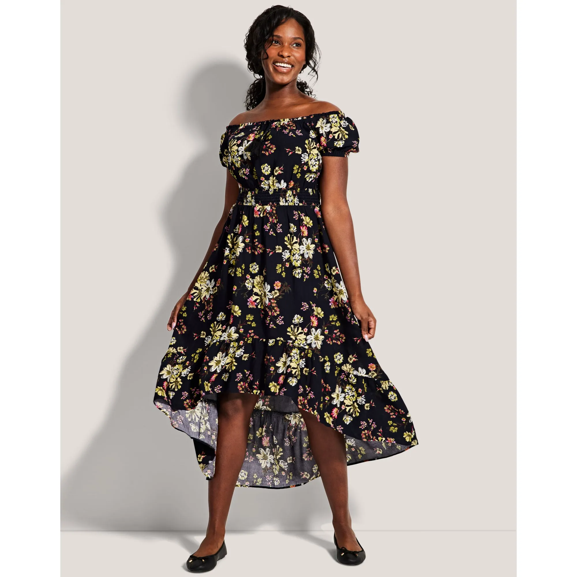 lily morgan Women's Off Shoulder Maxi Dress sold by Giant Tiger product image thumbnail 3