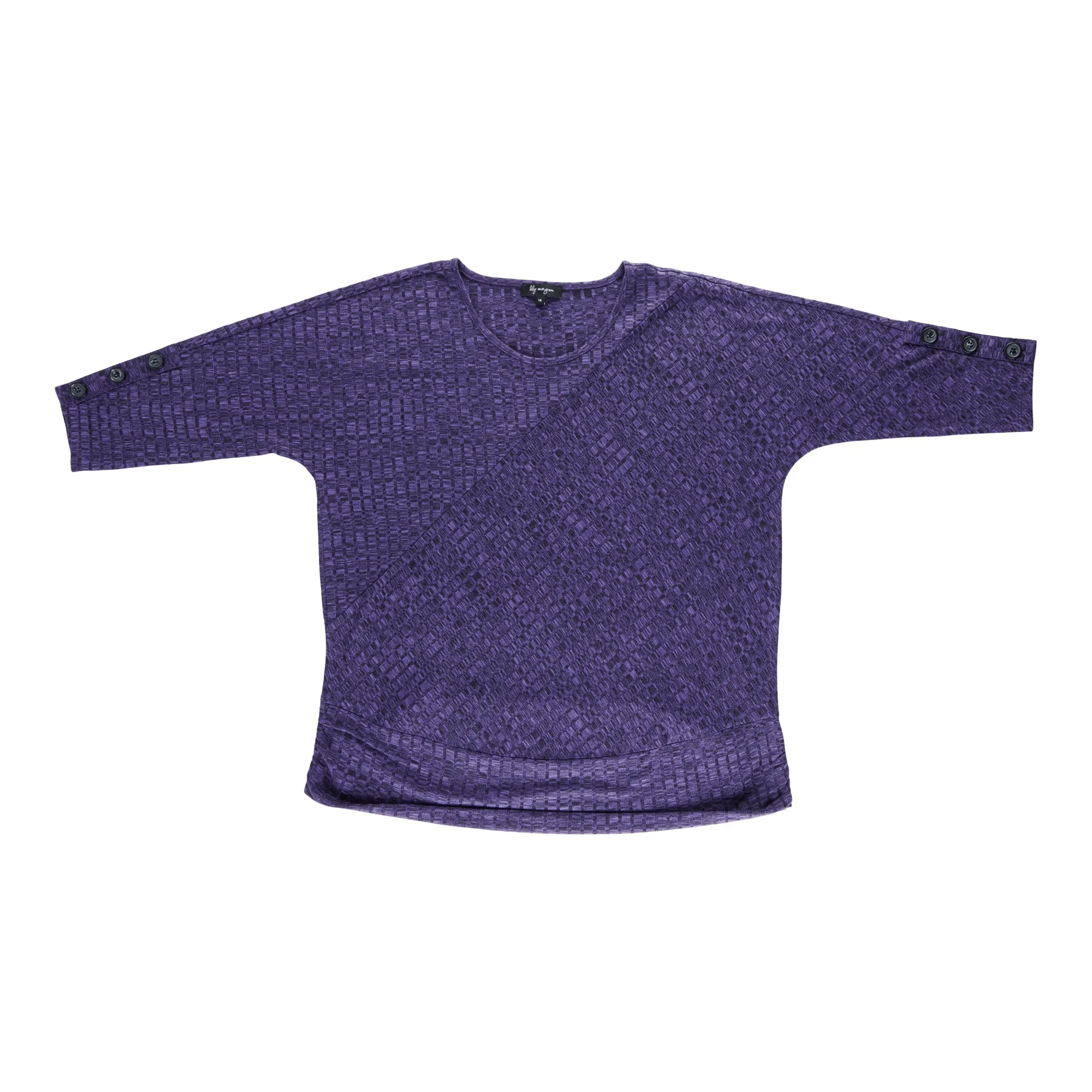 lily morgan Women's Plus Scooped Neck Blouse sold by Giant Tiger product image thumbnail 4