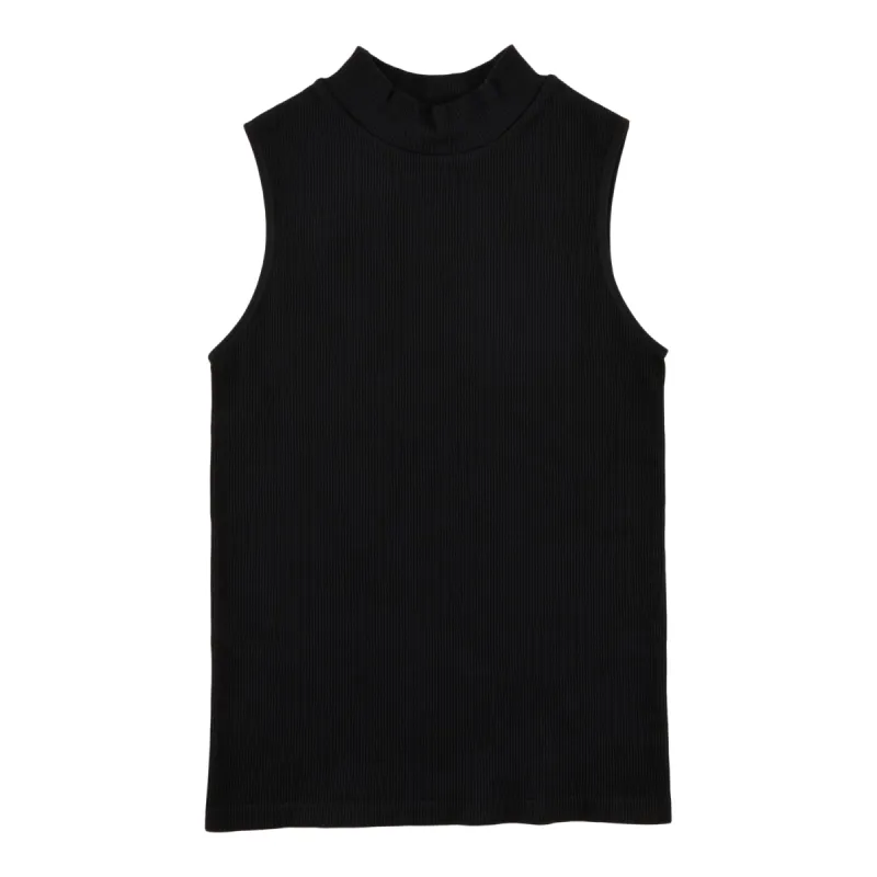 lily morgan Women's Mock-Neck Seamless Ribbed Camisole made by Giant Tiger