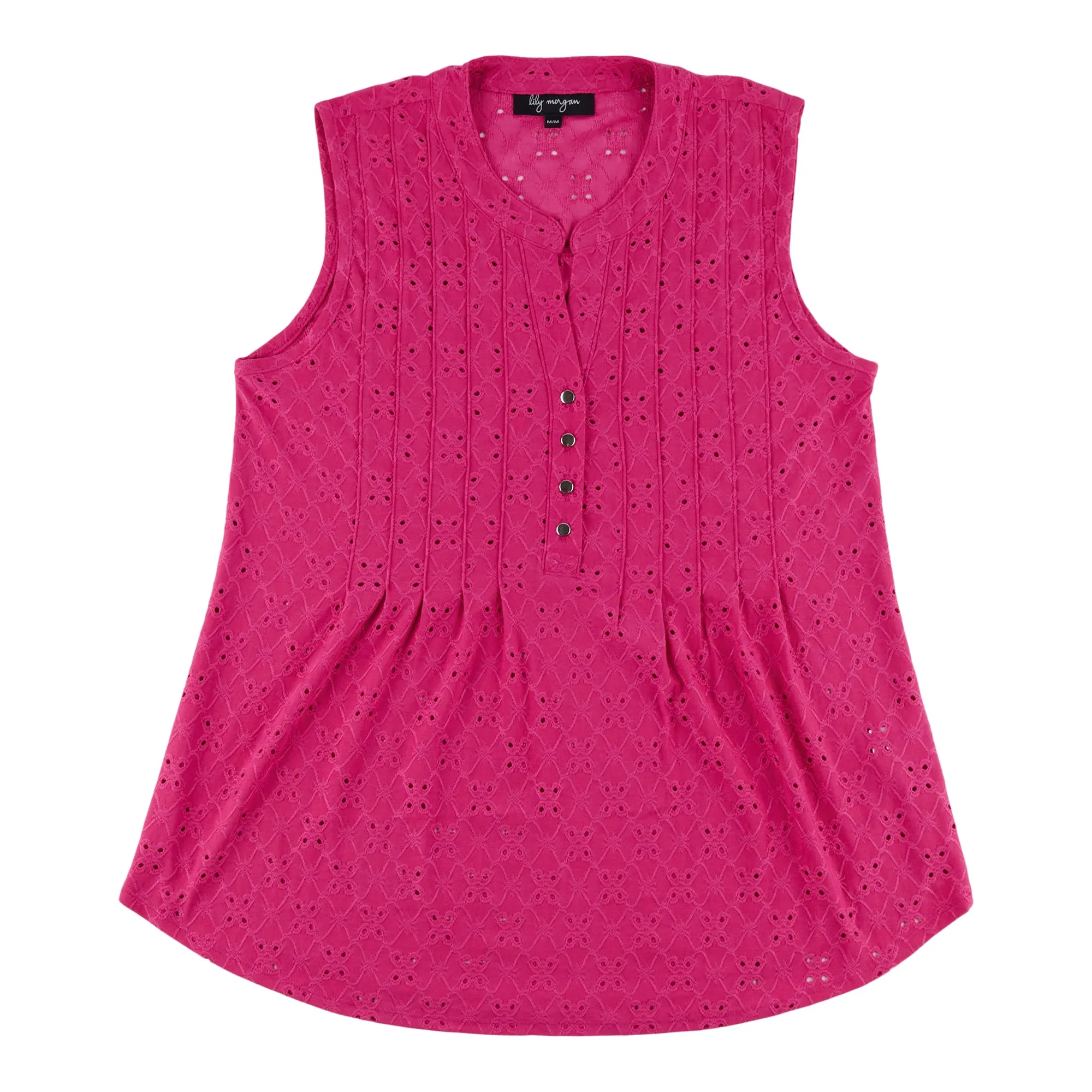 lily morgan Women's Sleeveless Pintuck Top sold by Giant Tiger product image thumbnail 4