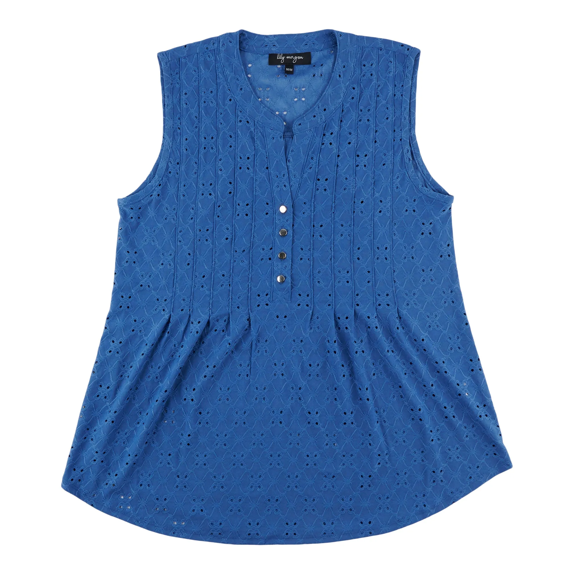 lily morgan Women's Sleeveless Pintuck Top sold by Giant Tiger product image thumbnail 3
