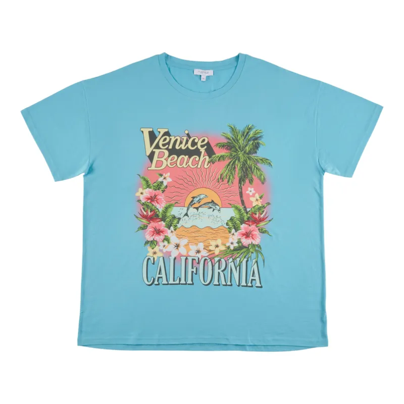 mySTYLE Women's Plus Cool Comfort Printed Boyfriend T-Shirt sold by Giant Tiger