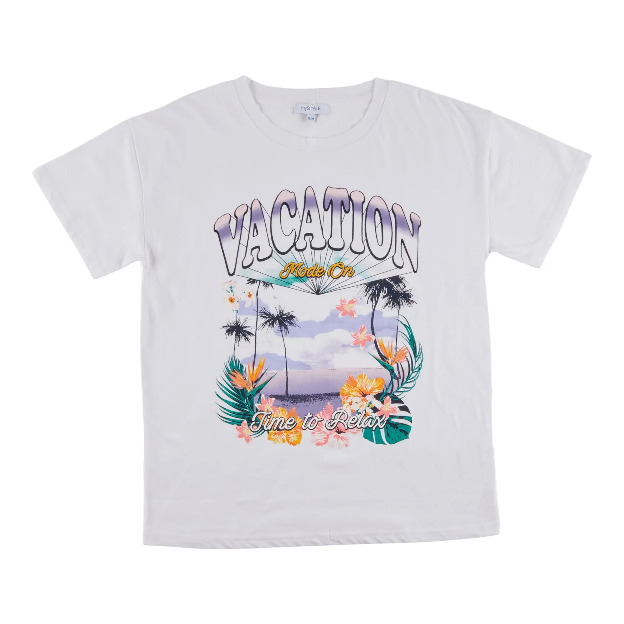 mySTYLE Women's Cool Comfort Printed Boyfriend T-Shirt sold by Giant Tiger product image thumbnail 2