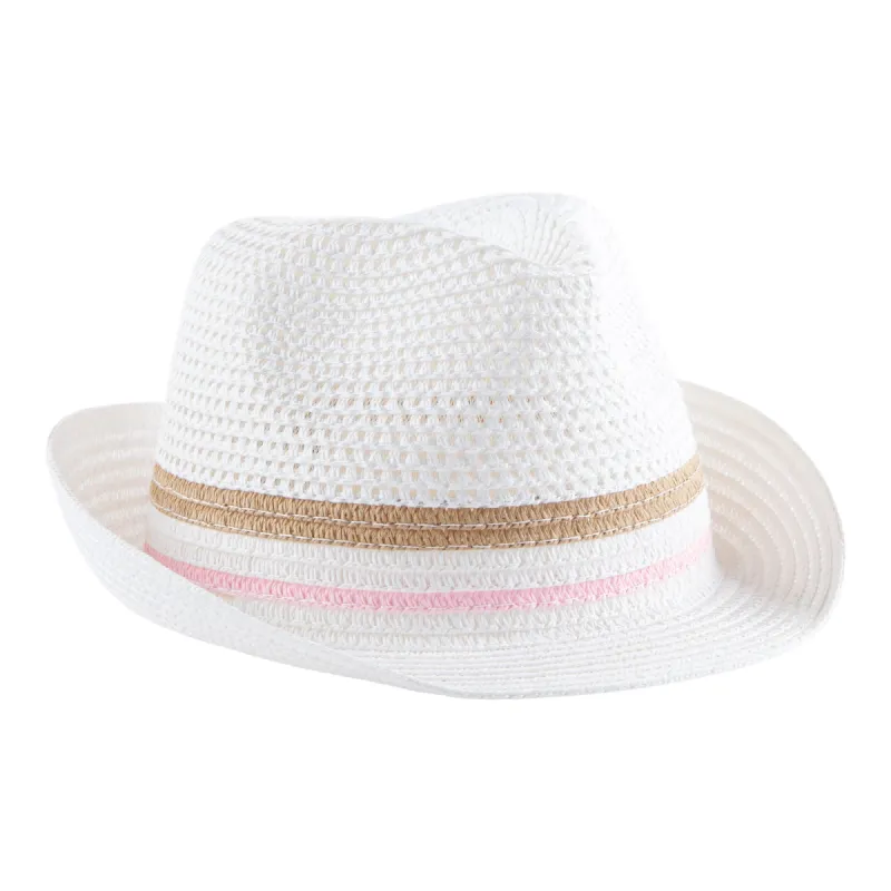 lily morgan Women's Straw Fedora Hat sold by Giant Tiger