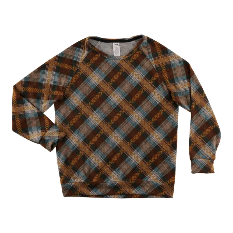 Women's Casual Round Neck Long Sleeve Blouse sold by Giant Tiger