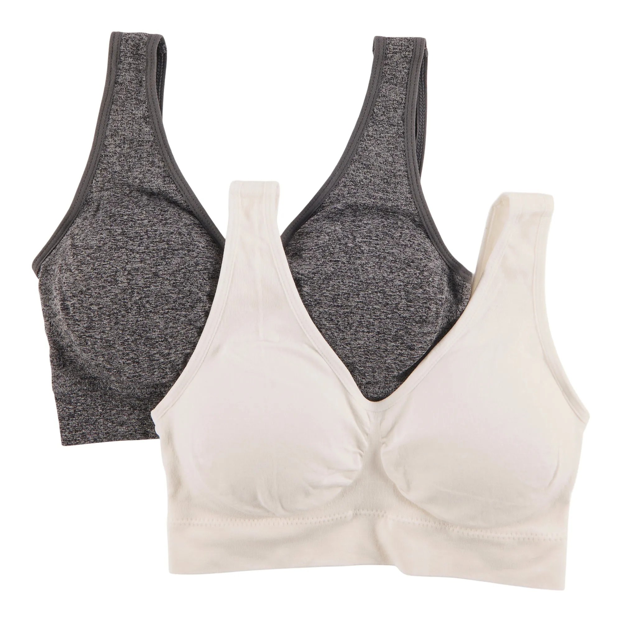 Carisma Solid Comfort Bra, 2-pack sold by Giant Tiger product image thumbnail 2