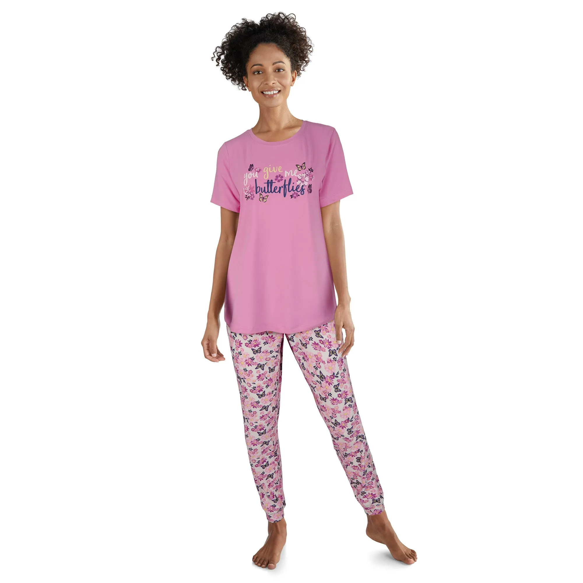 Carisma Women's Mother's Day PJ Set, 2-Piece sold by Giant Tiger