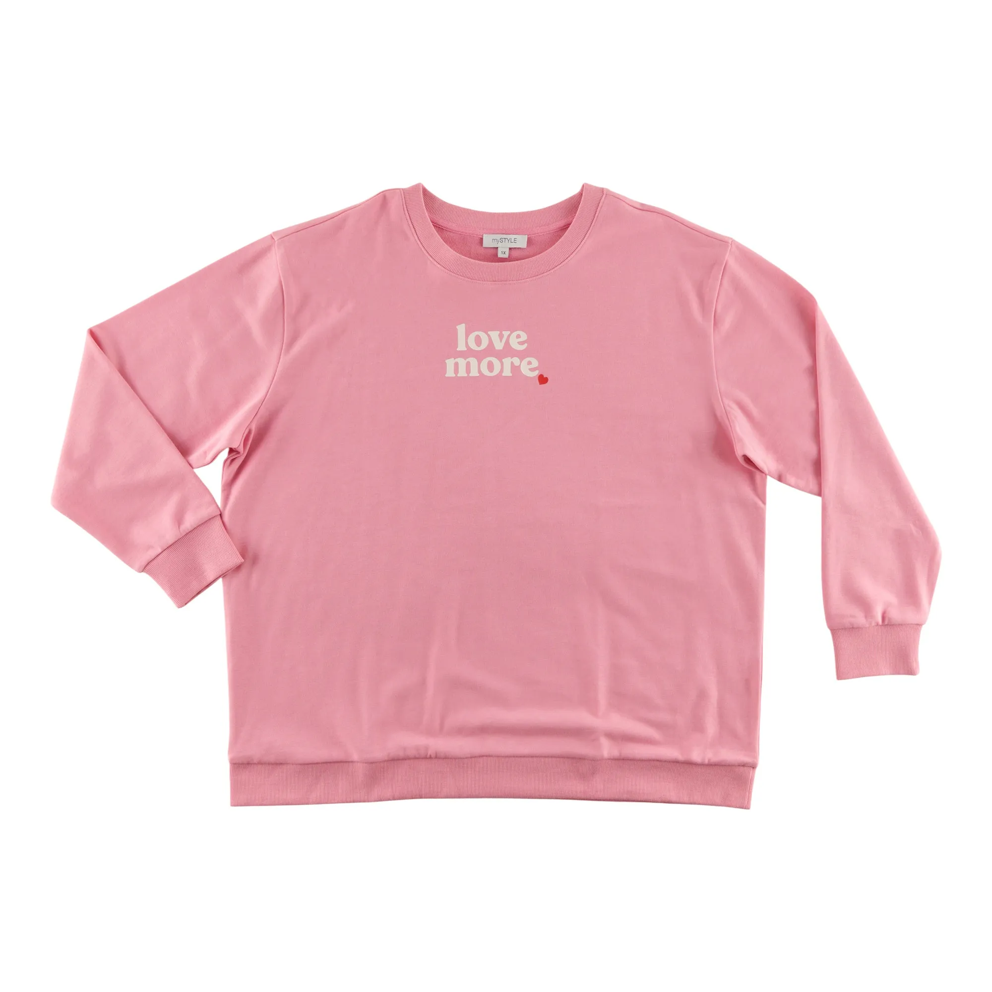 mySTYLE Women's Screen Printed Fleece Crew Neck sold by Giant Tiger product image thumbnail 2