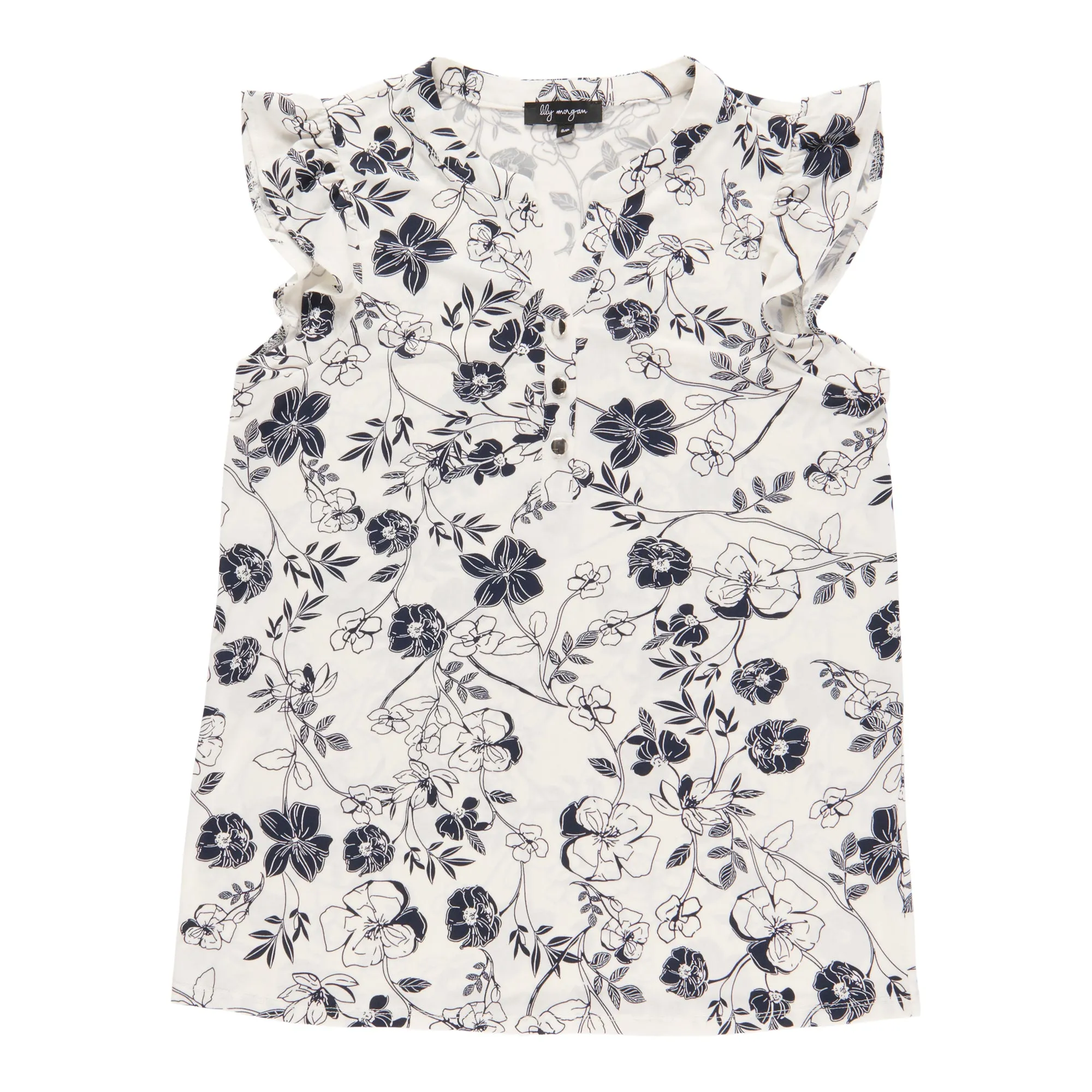 lily morgan Women's V-Neck Blouse sold by Giant Tiger product image thumbnail 3