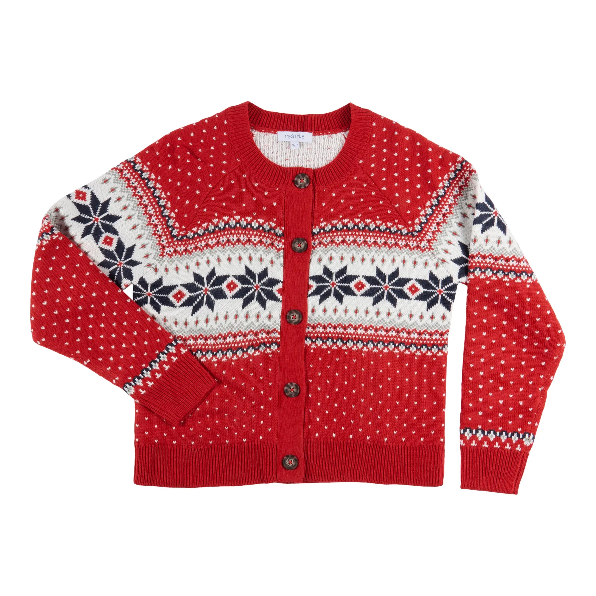 mySTYLE Women's Fair Isle Cardigan sold by Giant Tiger product image thumbnail 3