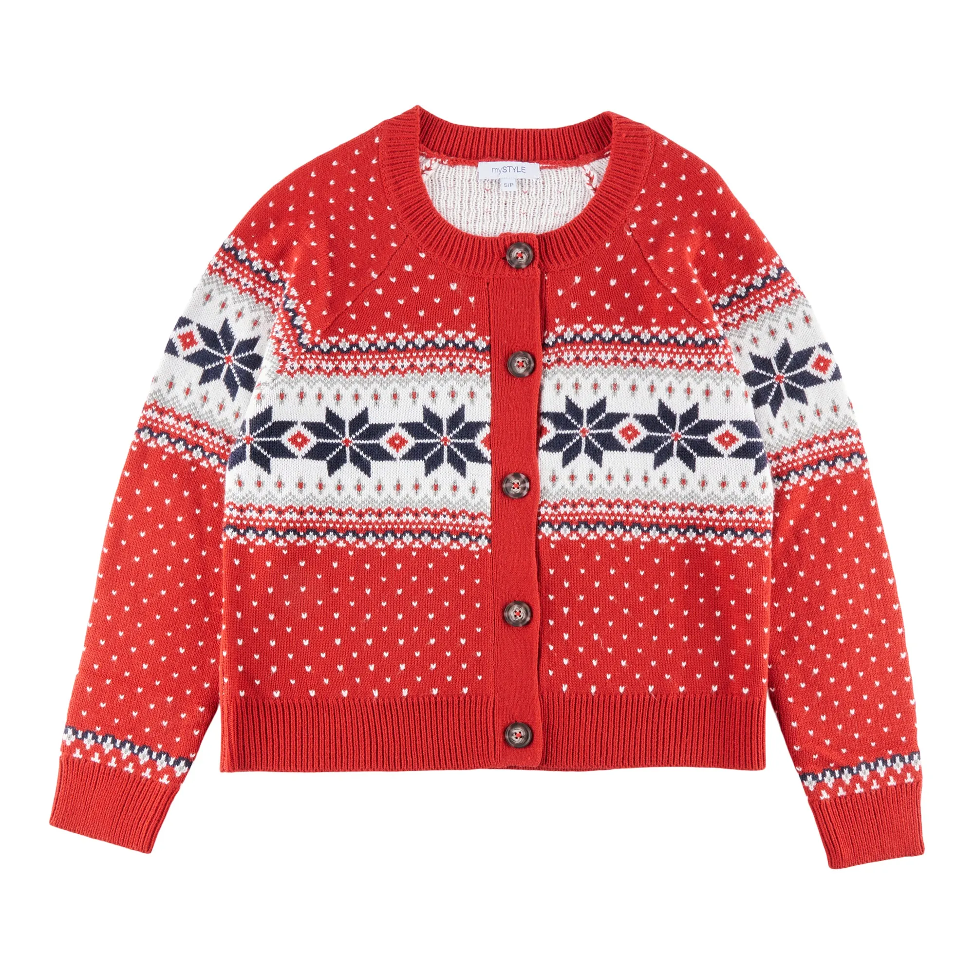 mySTYLE Women's Fair Isle Cardigan sold by Giant Tiger product image thumbnail 4