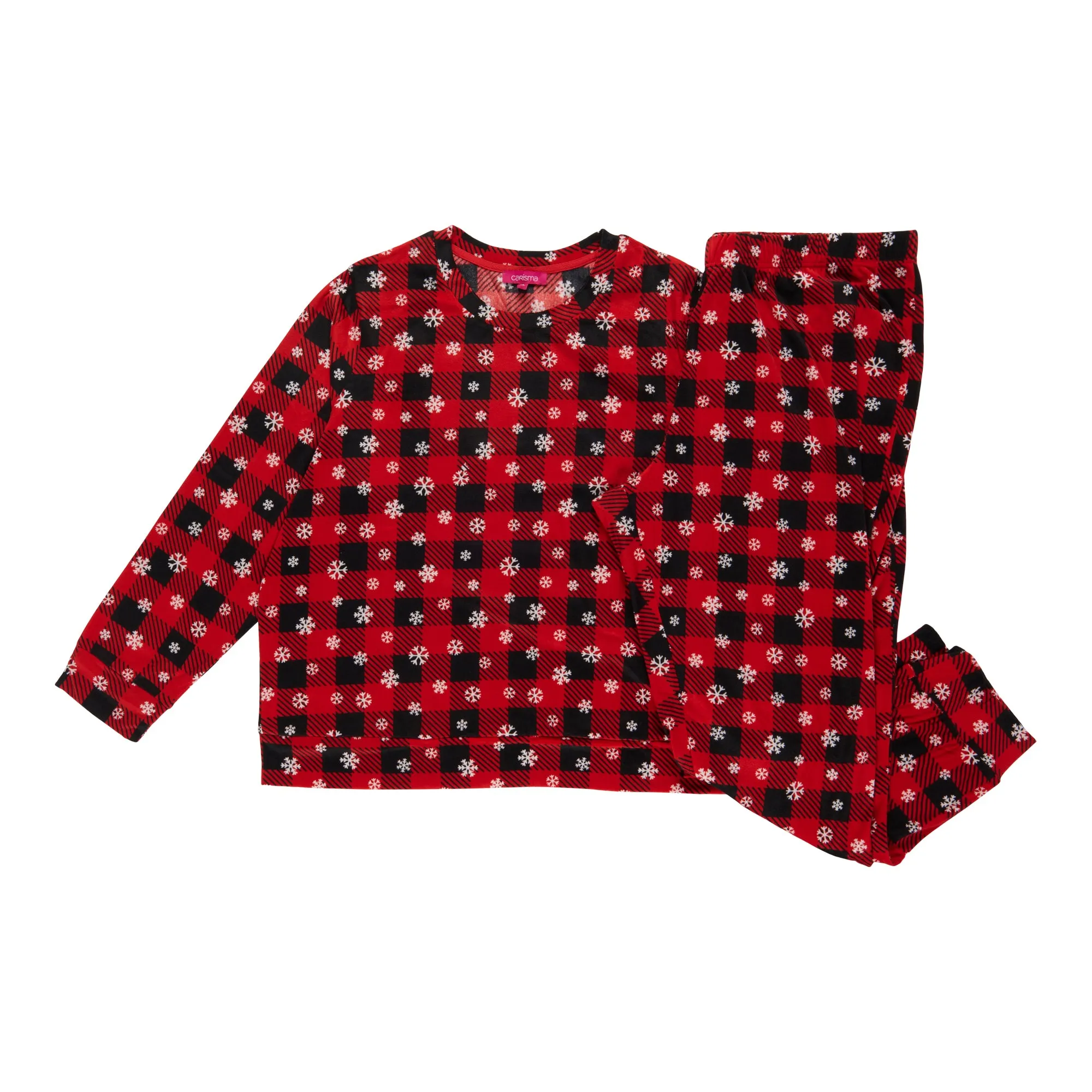 Carisma Women's Plus Bunny Fleece PJ Set, 2-Piece sold by Giant Tiger product image thumbnail 3