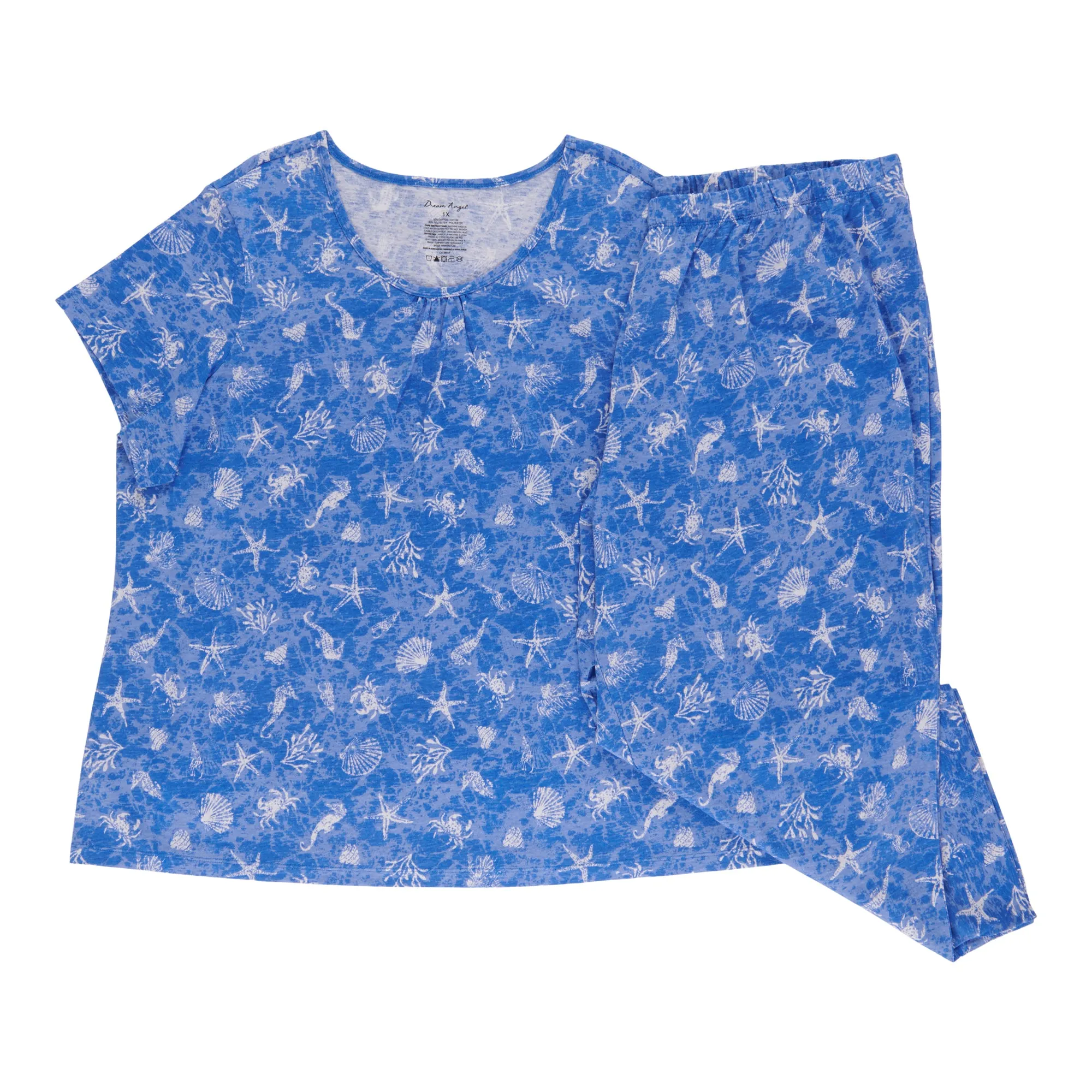 Dream Angel Women's Plus Short Sleeve Capri PJ Set, 2-Piece sold by Giant Tiger product image thumbnail 5