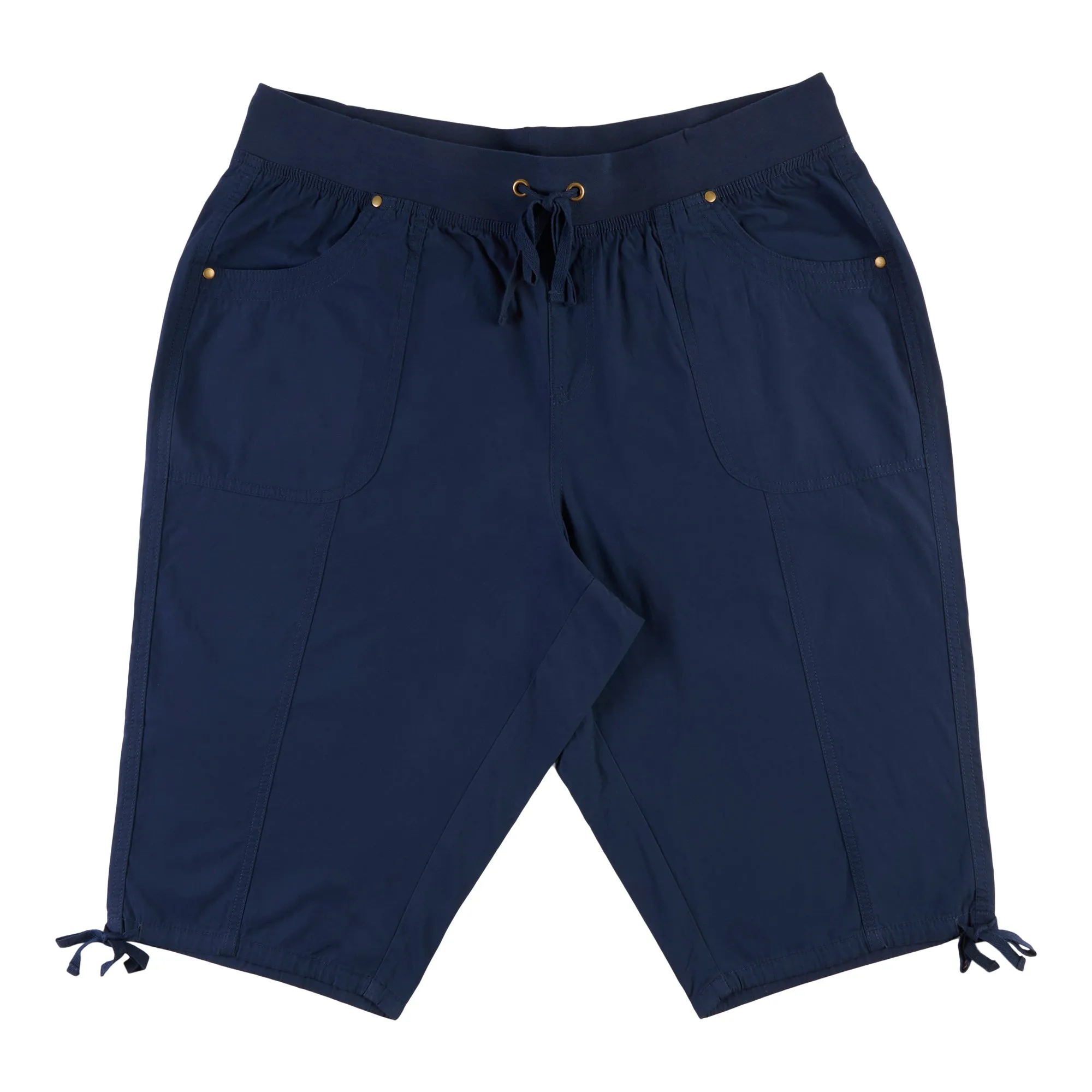 mySTYLE Women's Plus Seasonal Poplin Skimmer Capris sold by Giant Tiger product image thumbnail 3