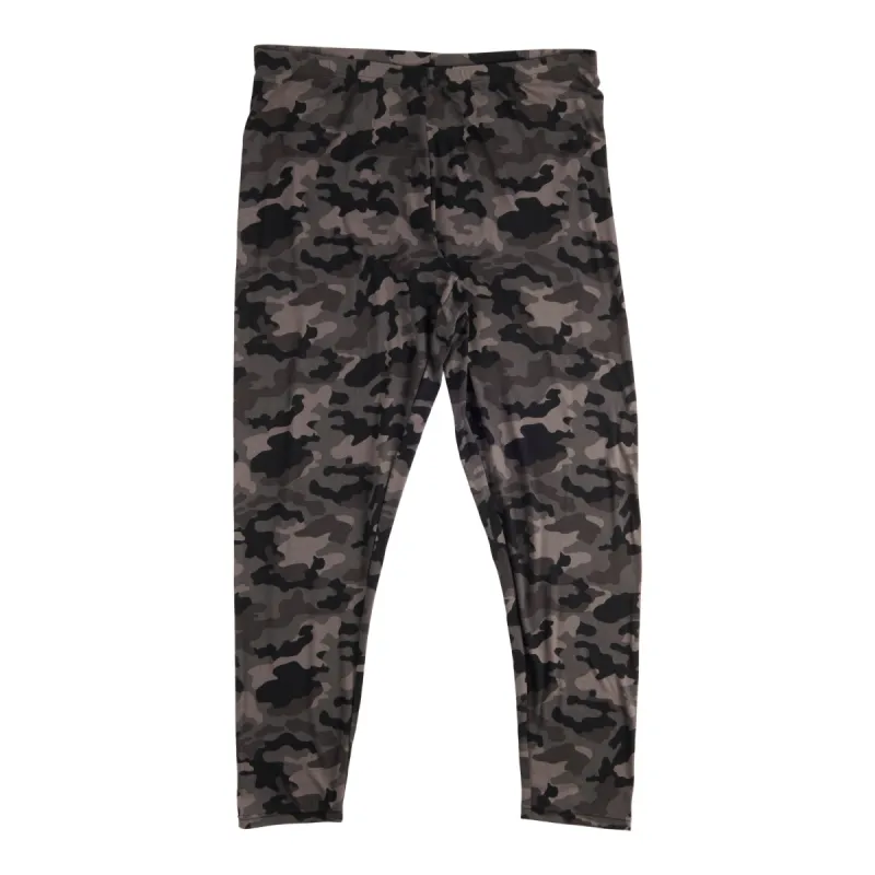 lily morgan Women's Plus Soft Touch Printed Leggings, Camo sold by Giant Tiger