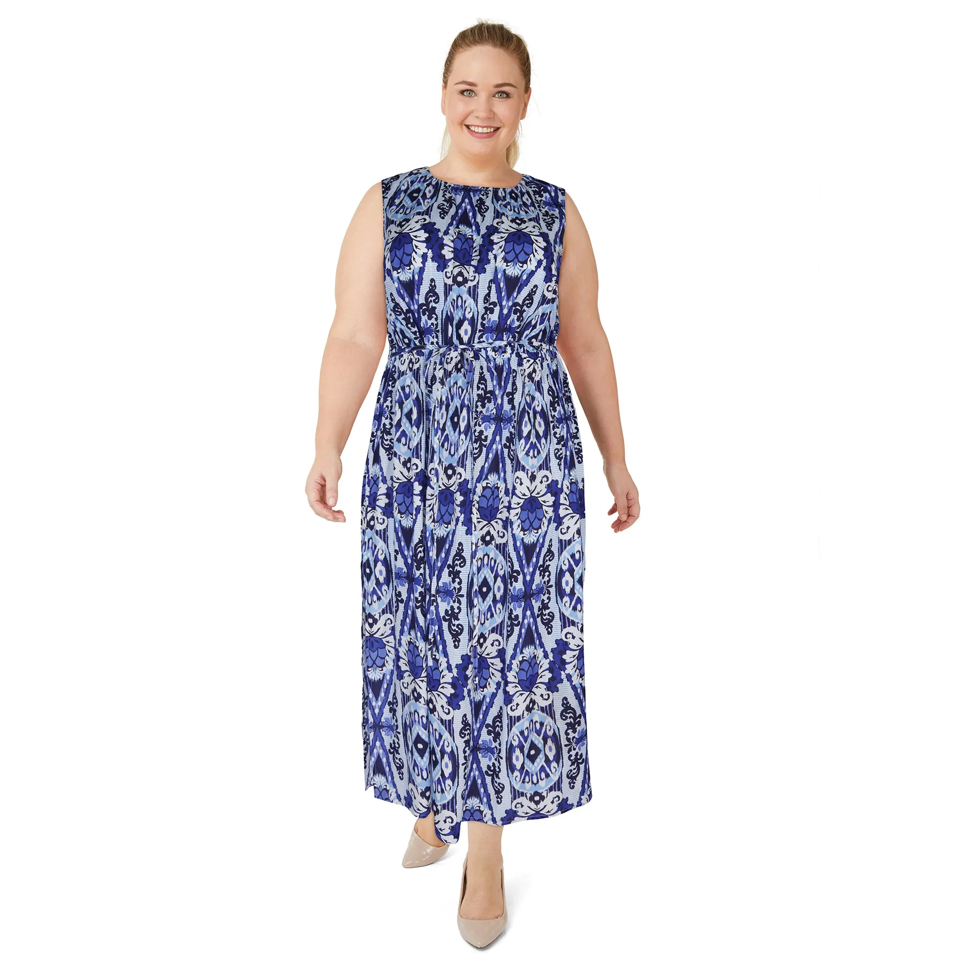 mySTYLE Women's Plus Festival Cut-Out Back Maxi Dress sold by Giant Tiger product image thumbnail 2