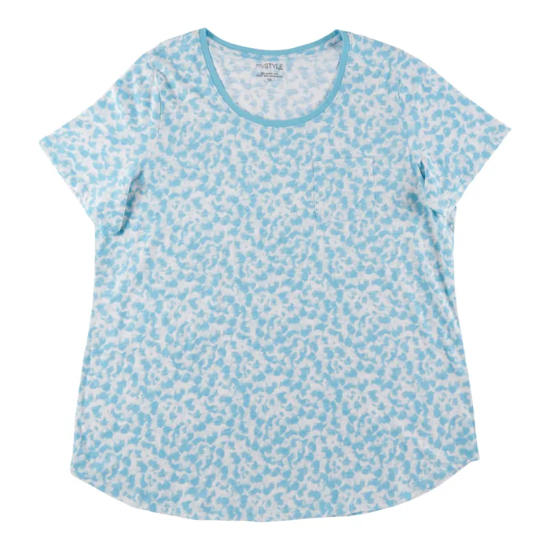 mySTYLE Women's Plus Country Cool Printed Relaxed T-Shirt sold by Giant Tiger