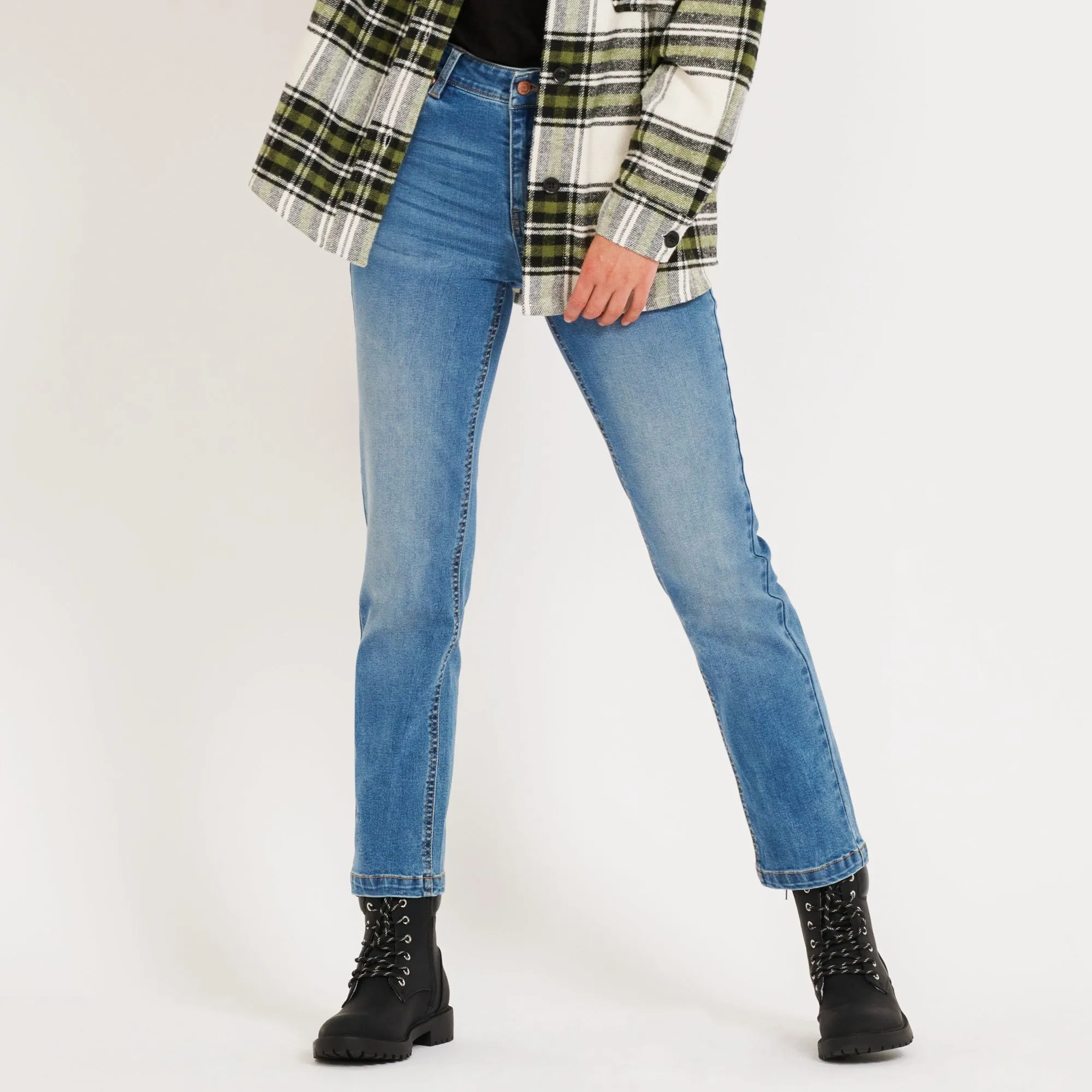 mySTYLE Women's New Wave Straight Leg Denim sold by Giant Tiger