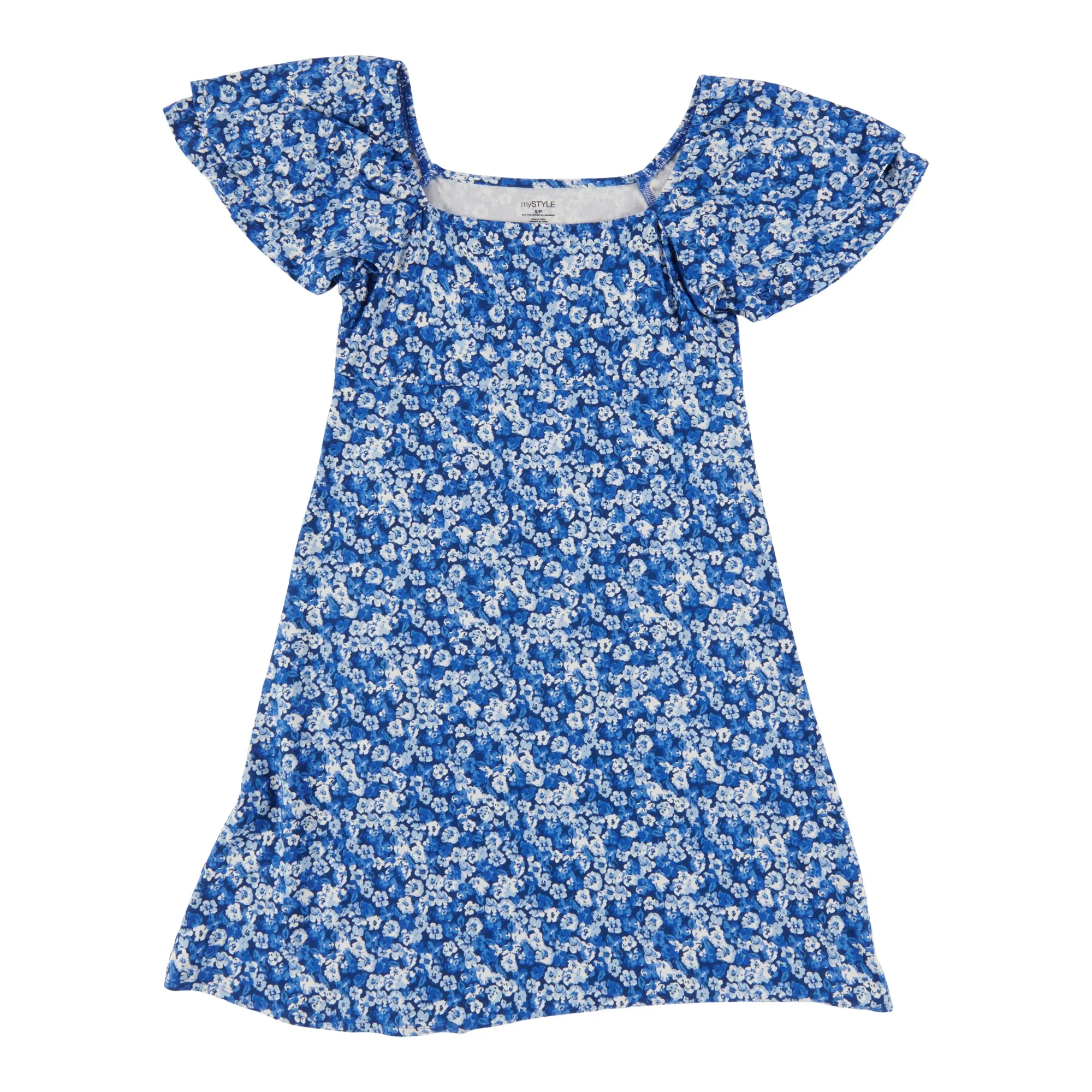 mySTYLE Women's Flutter Sleeve Dress sold by Giant Tiger