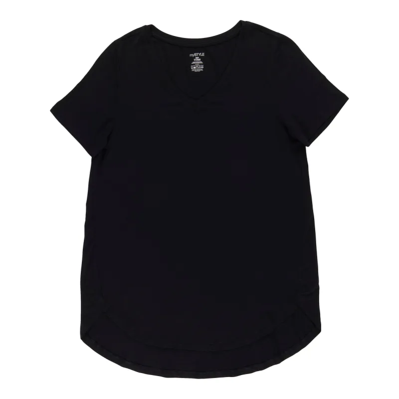 mySTYLE Women's Seaside V-Neck Tunic T-Shirt sold by Giant Tiger