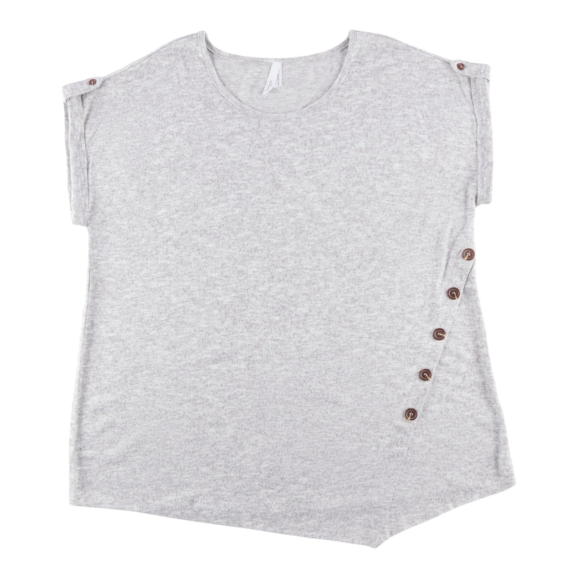 Women's Plus Asymmetric Top sold by Giant Tiger
