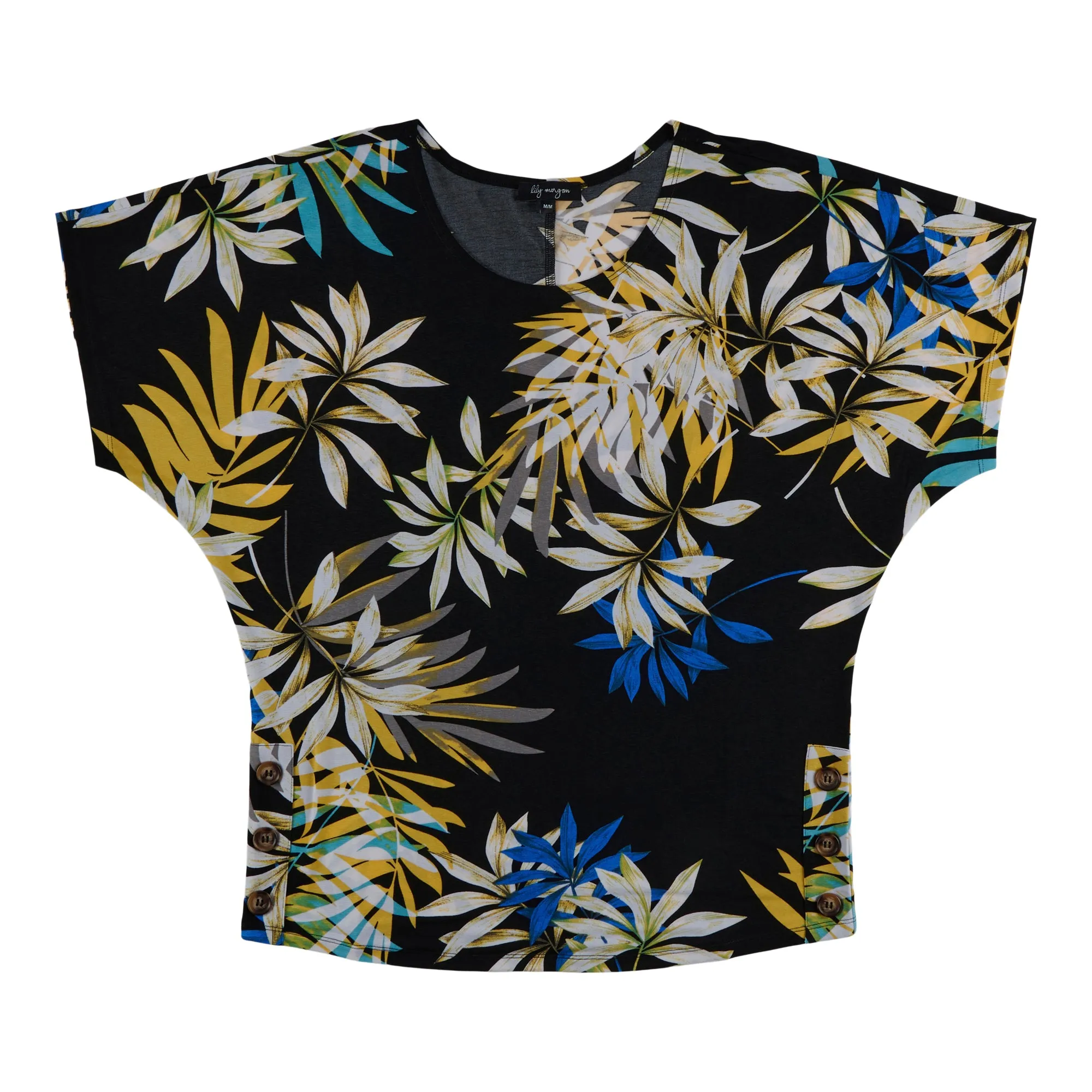 lily morgan Women's Printed Button Detail Blouse sold by Giant Tiger product image thumbnail 2