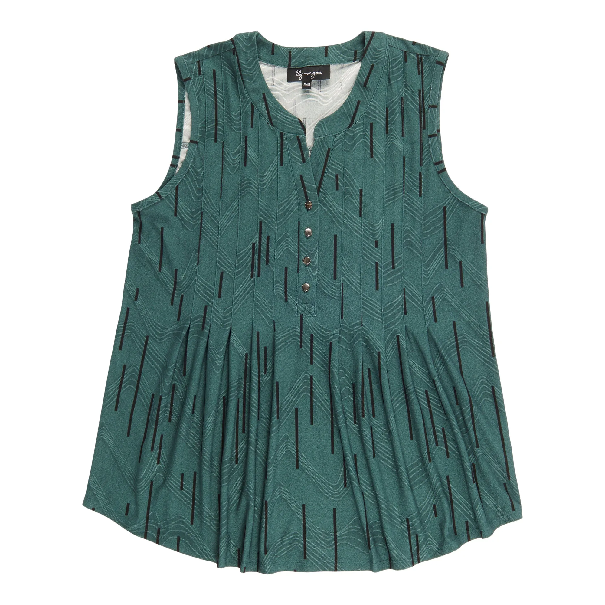 lily morgan Women's Sleeveless Pintuck Top sold by Giant Tiger product image thumbnail 4