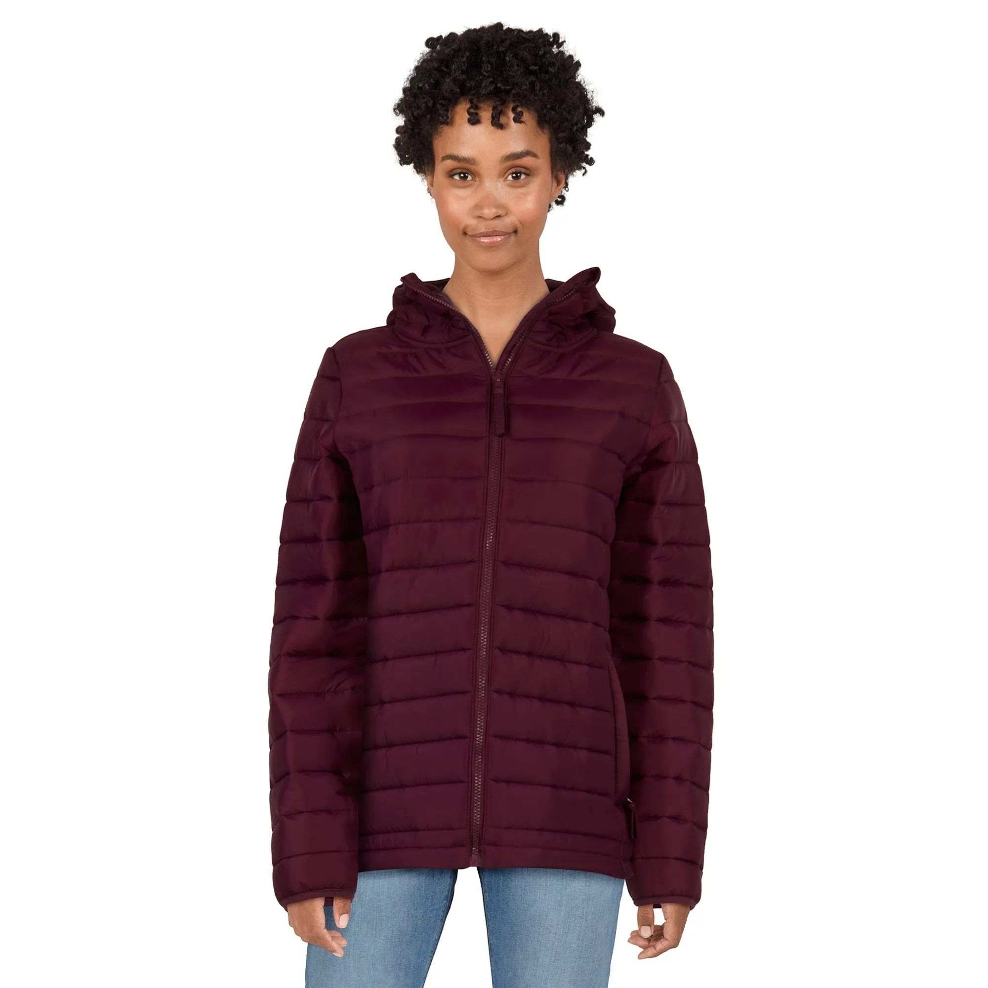 mySTYLE Women's Eco Short Puffer Jacket sold by Giant Tiger product image thumbnail 4