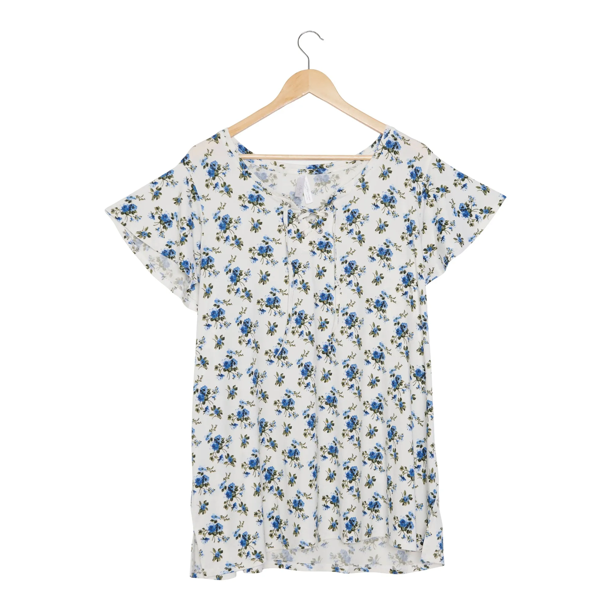 Women's Plus Flutter Sleeve Top sold by Giant Tiger product image thumbnail 4