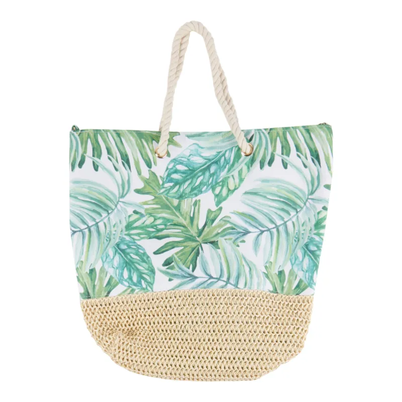 Floral Print Convertible Beach Bag sold by Giant Tiger