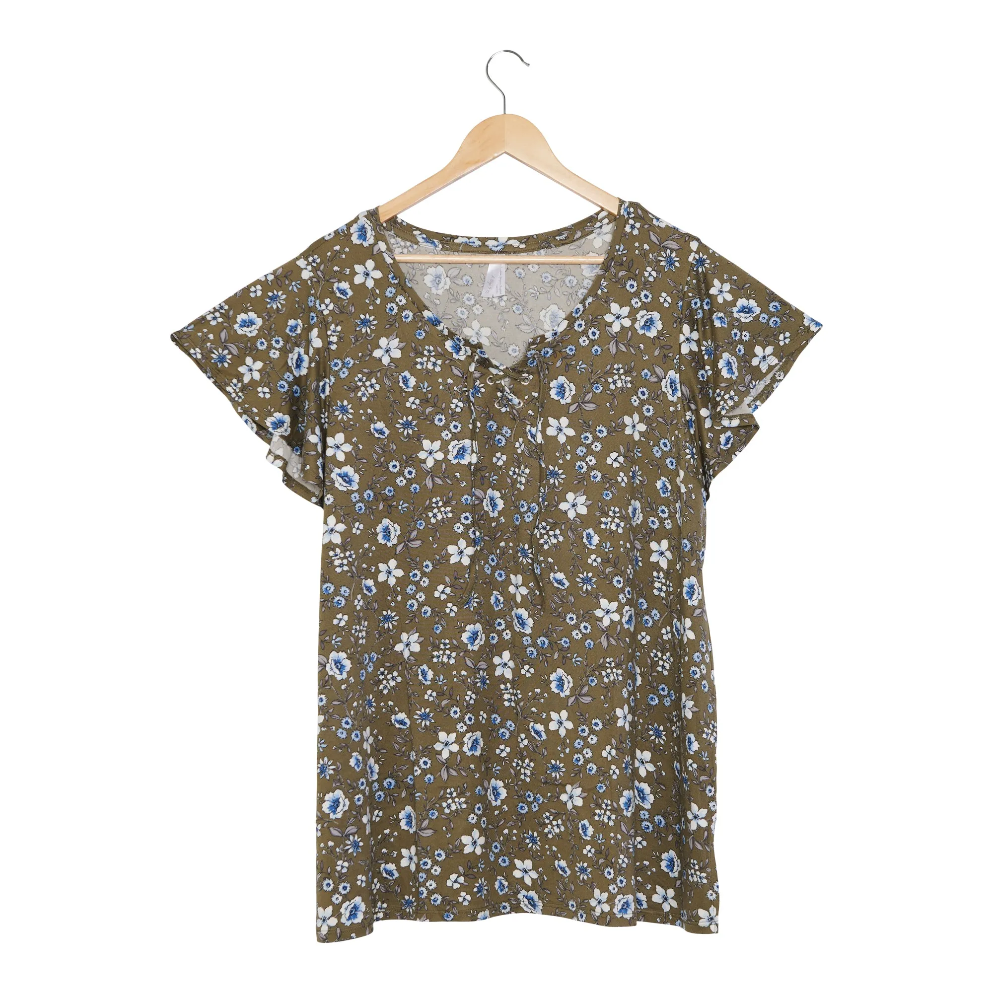 Women's Plus Flutter Sleeve Top sold by Giant Tiger product image thumbnail 2