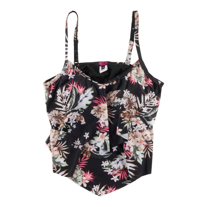 ACX Active Women's Hawaiian Tropical Tankini sold by Giant Tiger