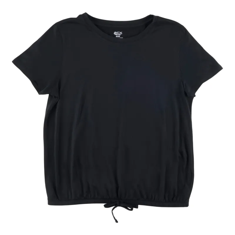 ACX Active Women's Balance Short Sleeve T-Shirt with Bottom Drawstring sold by Giant Tiger