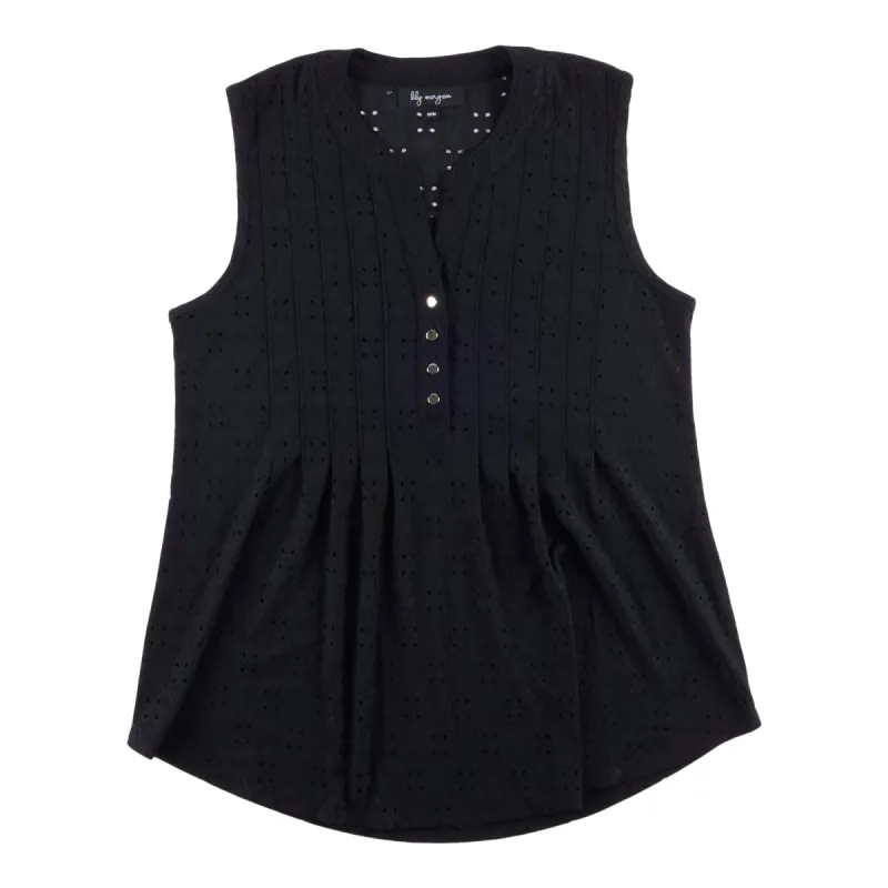 lily morgan Women's Ocean Blues Eyelet Cami sold by Giant Tiger