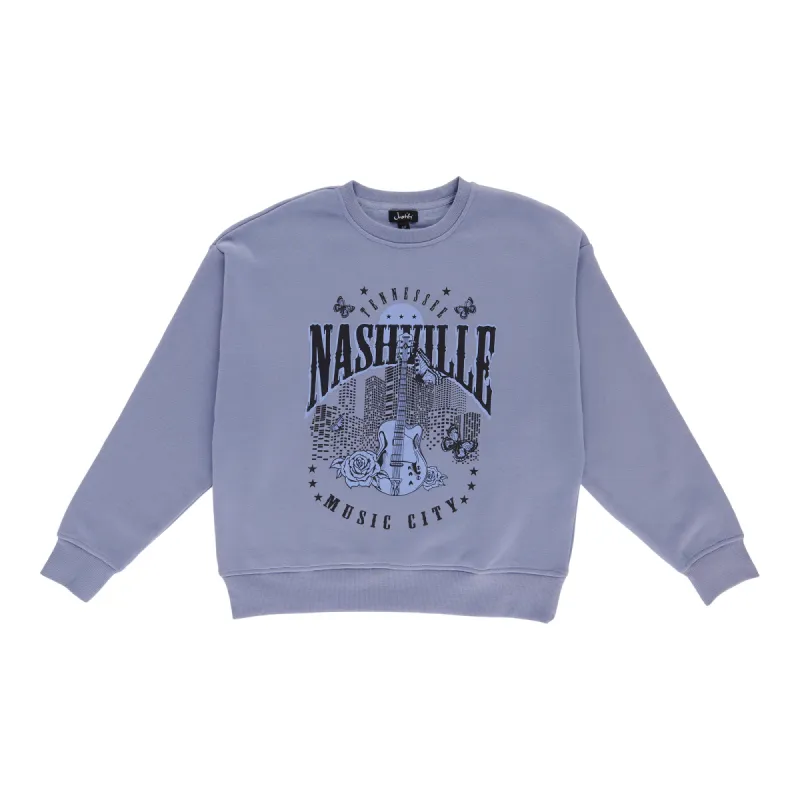 Women's Screen Printed Fleece Top sold by Giant Tiger