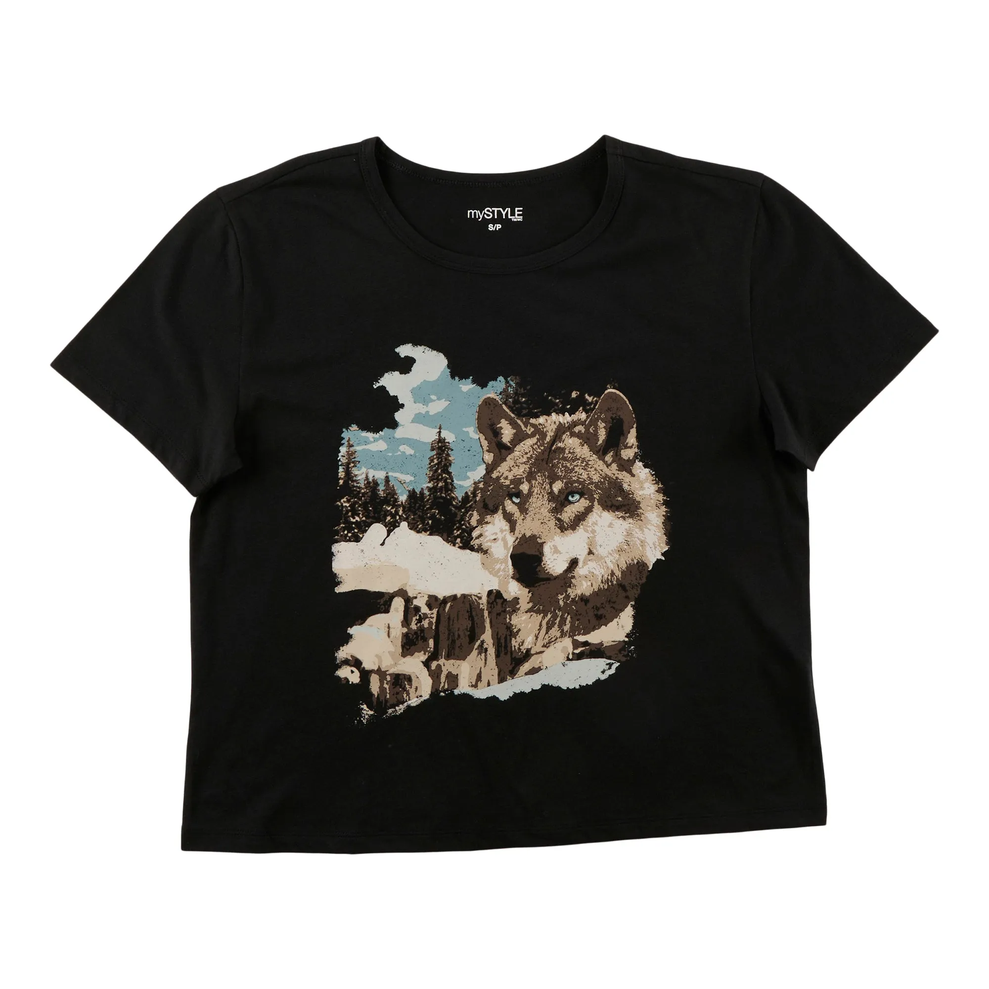 mySTYLE Women's Graphic Crew Neck Tee sold by Giant Tiger