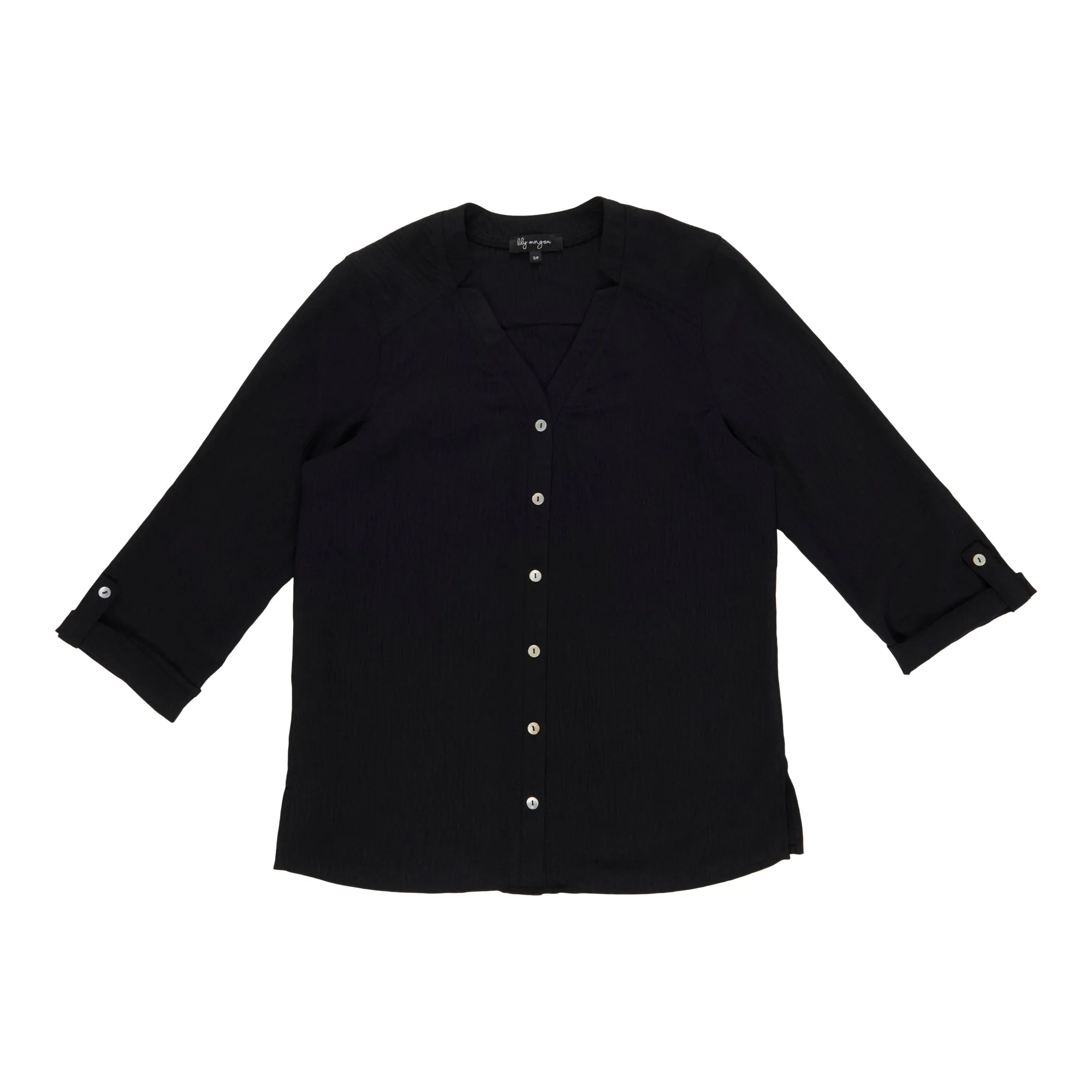 lily morgan Women's Button Front Blouse sold by Giant Tiger