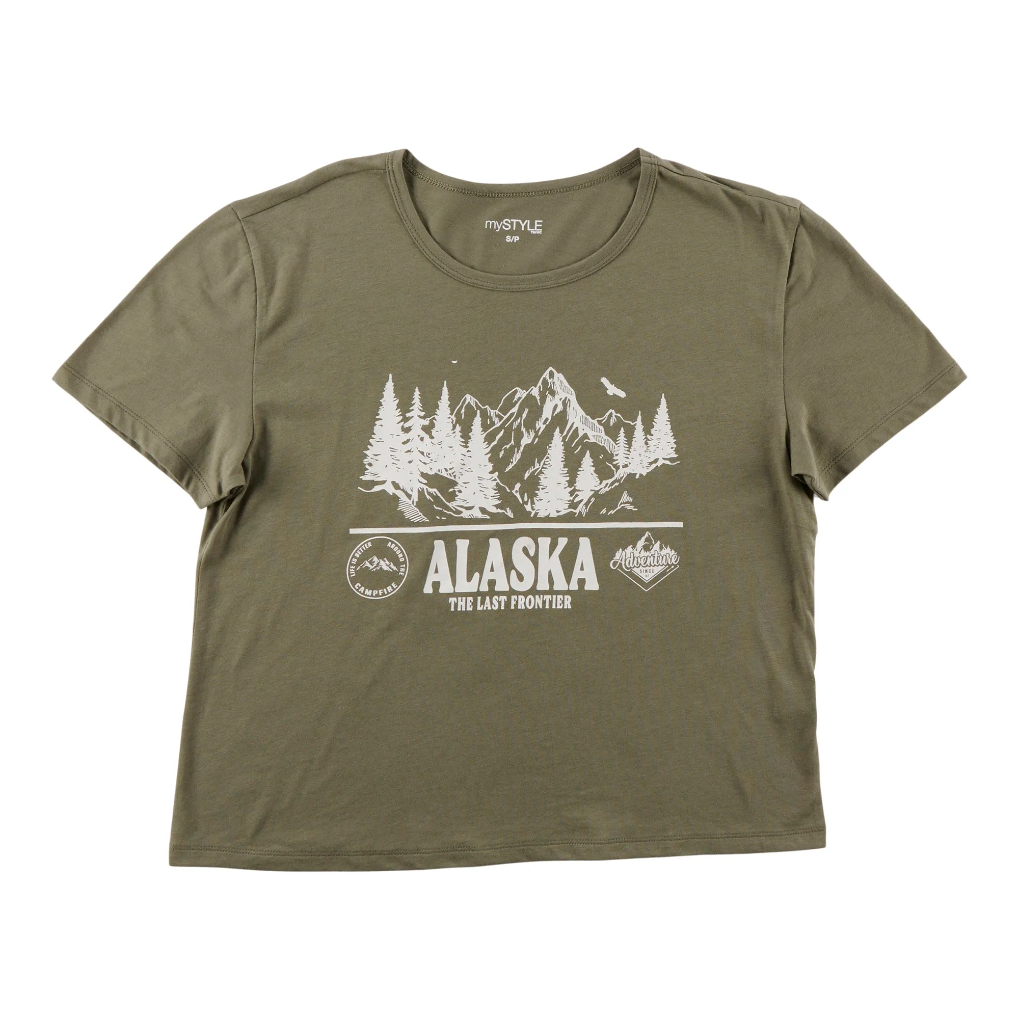 mySTYLE Women's Graphic Crew Neck Tee sold by Giant Tiger product image thumbnail 2