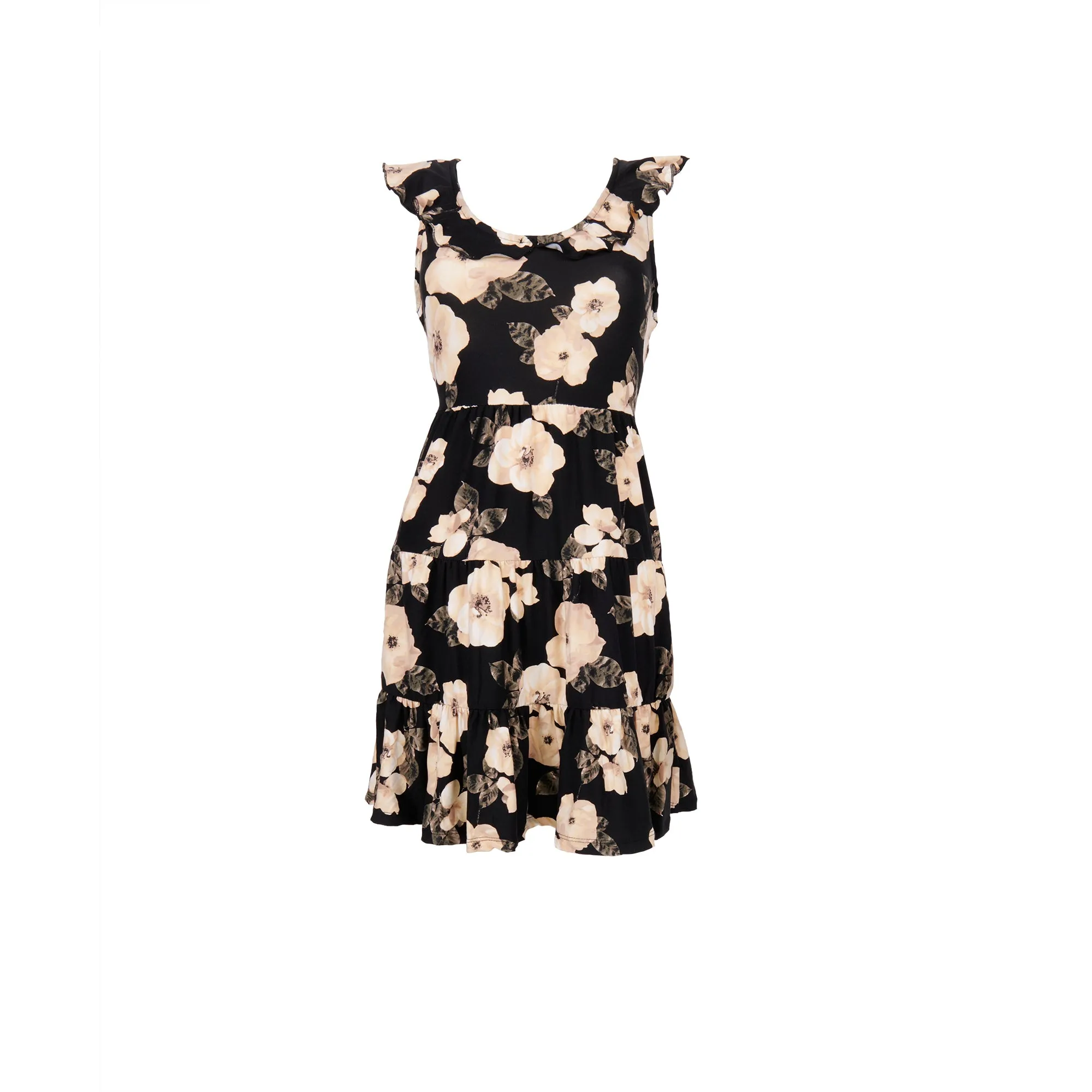 lily morgan Women's Flutter Sleeve Dress sold by Giant Tiger product image thumbnail 3