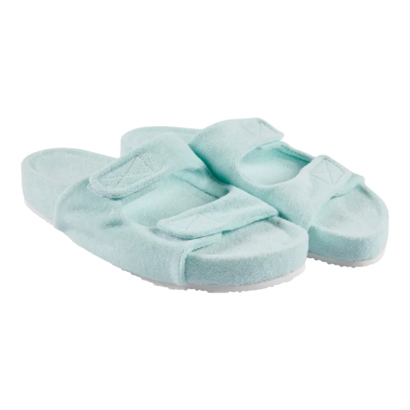 mySTYLE Women's Terry Foot Bed Slides sold by Giant Tiger