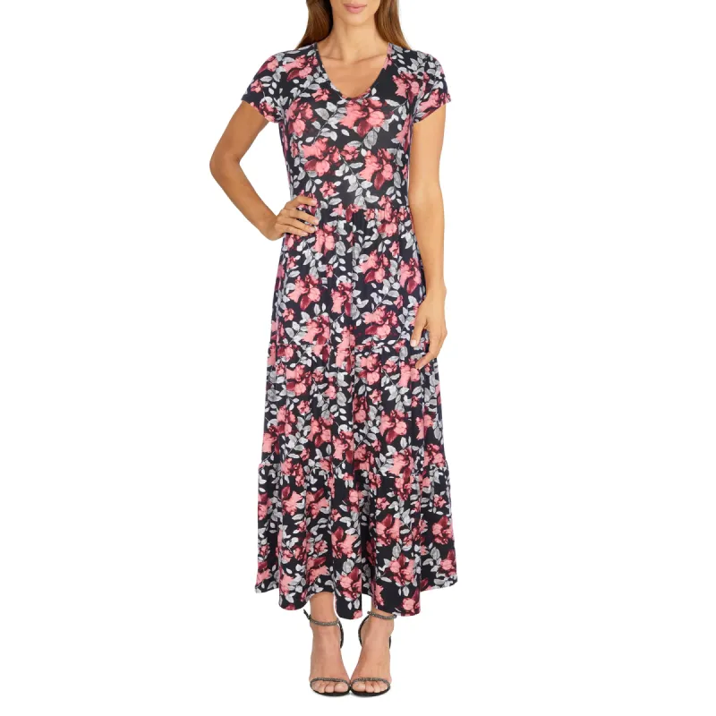 lily morgan Women's Tropical Printed 3 Tier Dress sold by Giant Tiger